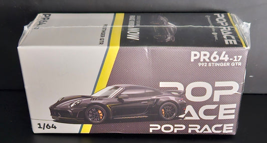 Pop Race Black 992 Stinger GTR - PR64-17