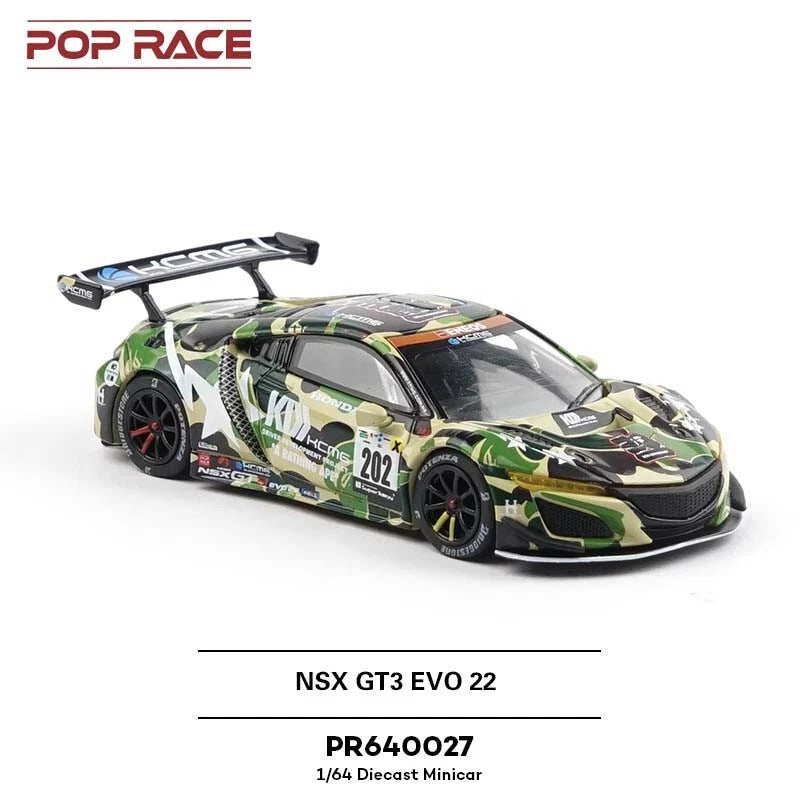 Pop Race x Bape NSX GT3 EVO 22