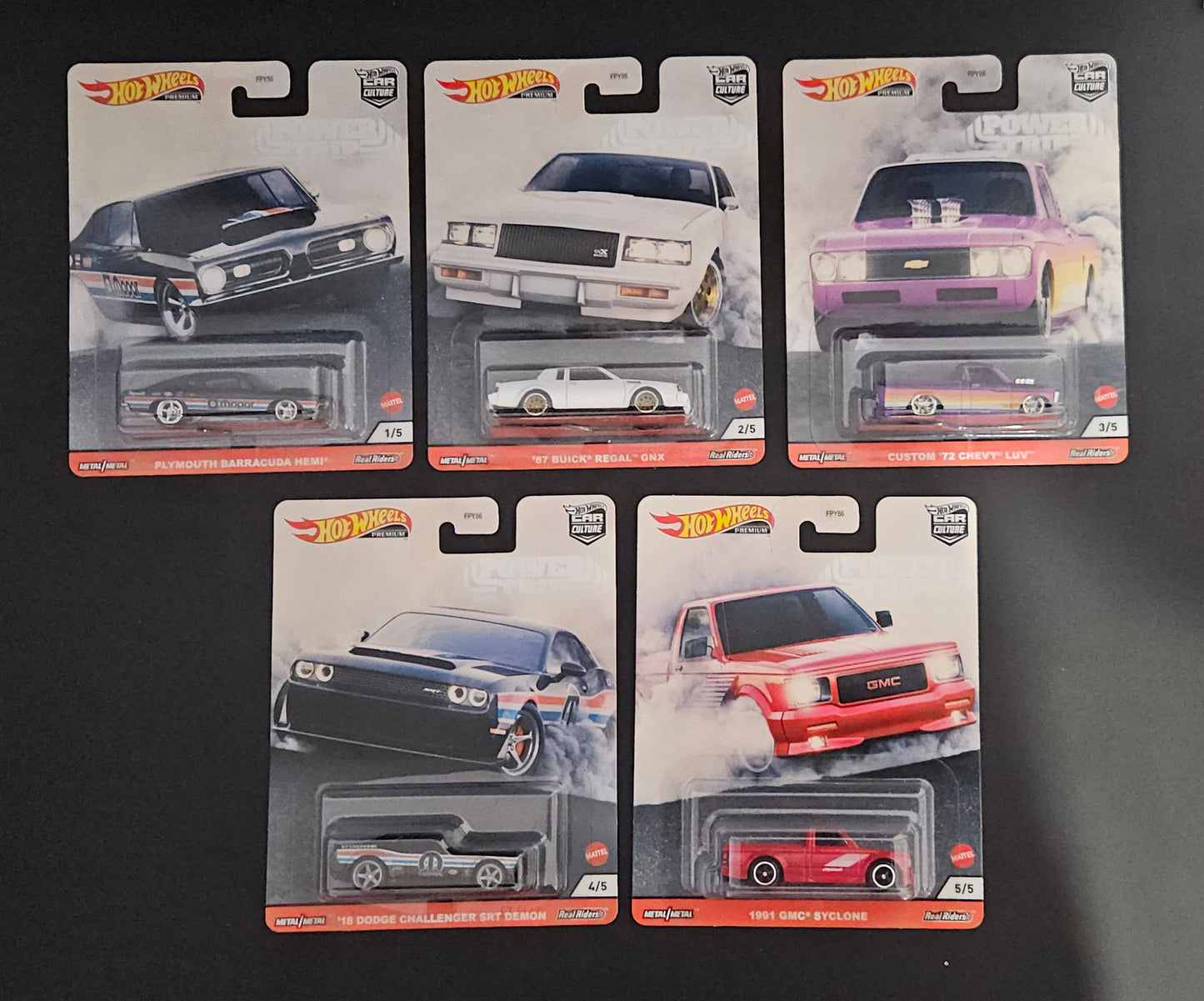 Hot Wheels Premium - Power Trip Full Set (2021)