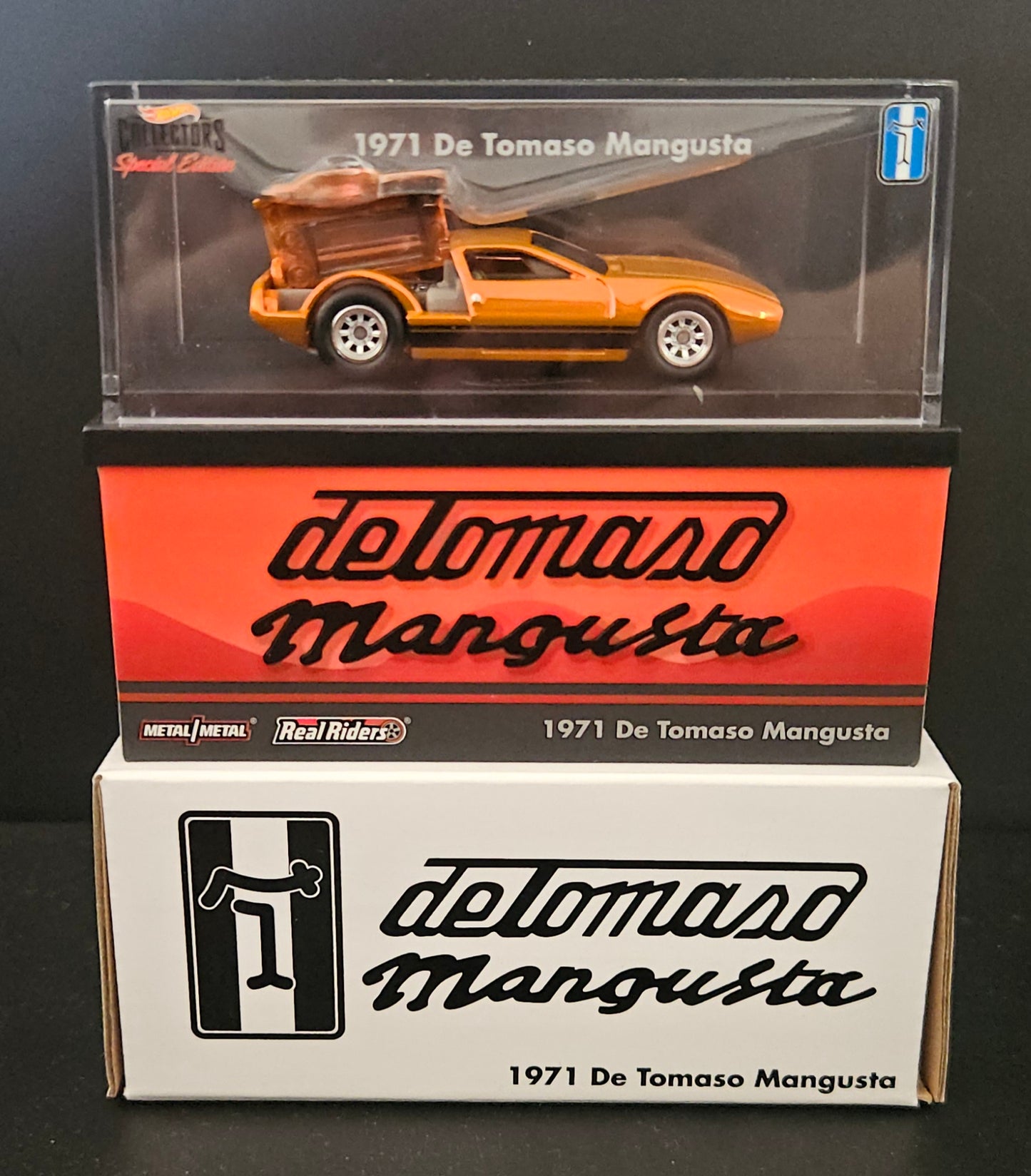 Hot Wheels RLC Orange DeTomaso Mangusta