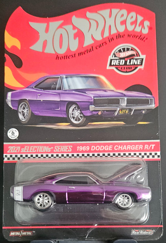 Hot Wheels RLC Purple 1969 Dodge Charger R/T