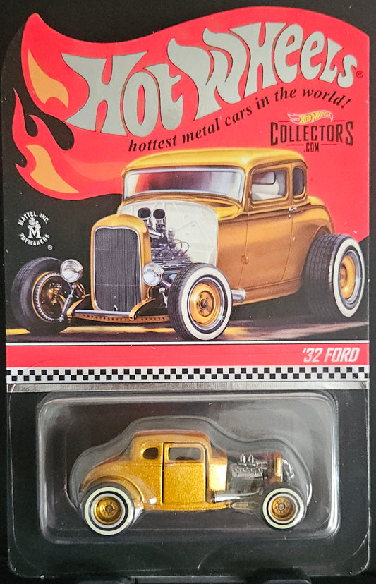 Hot Wheels RLC Gold '32 Ford