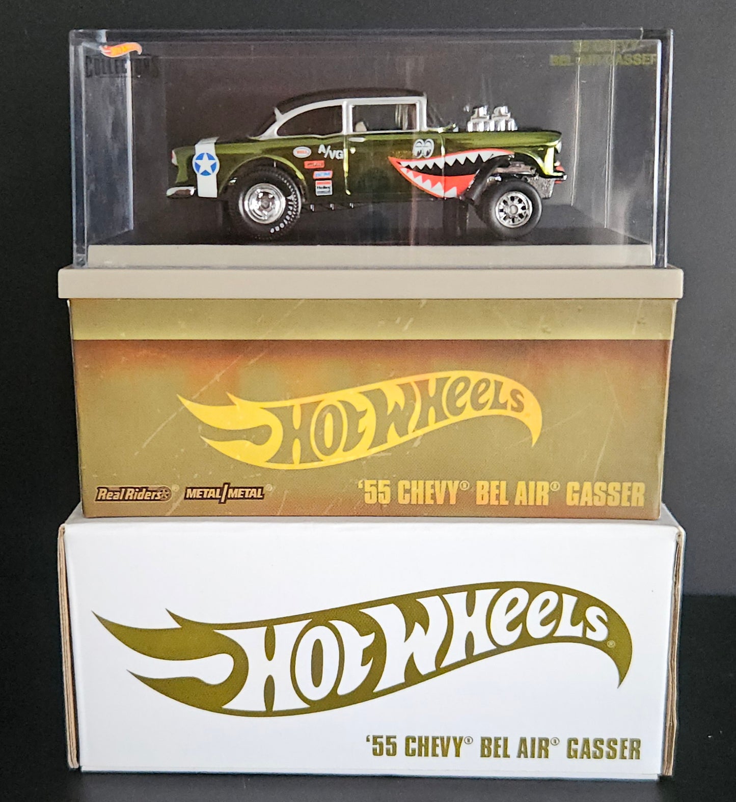 Hot Wheels RLC '55 Chevy Bel Air Gasser Flying Tiger