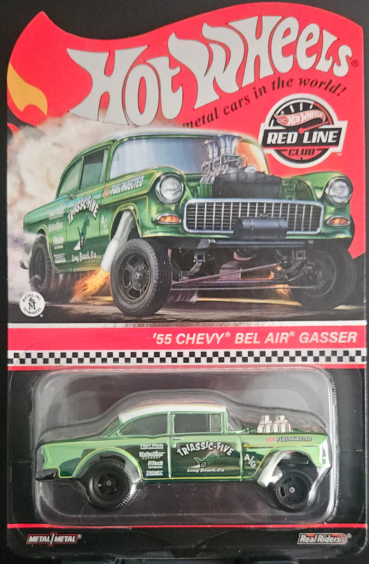 Hot Wheels RLC Green '55 Gasser