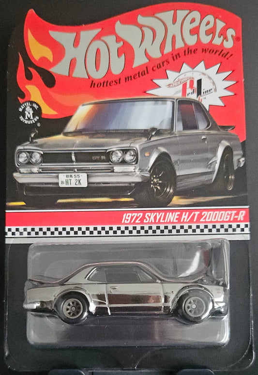 Hot Wheels RLC Chrome 1972 Skyline H/T 2000GT-R