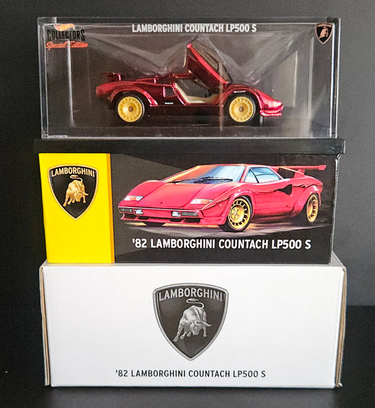 Hot Wheels RLC Red Lamborghini Countach LP500S