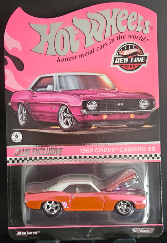 Hot Wheels RLC Pink 1969 Chevy Camaro 38th Nationals Party Car