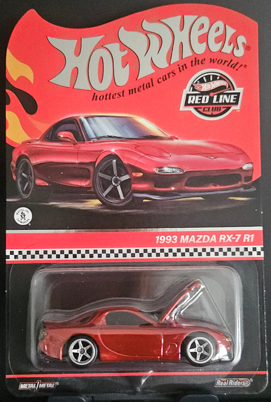 Hot Wheels RLC Red '93 Mazda RX-7 R1