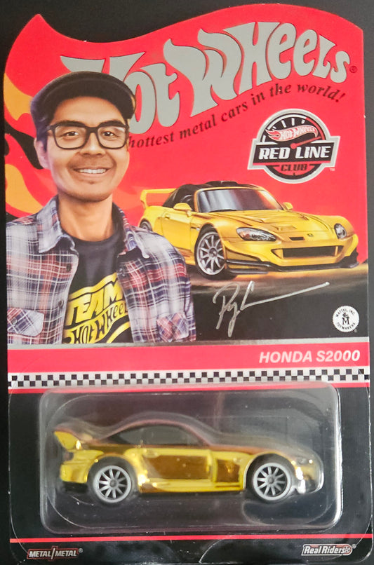 Hot Wheels RLC Gold Honda S2000