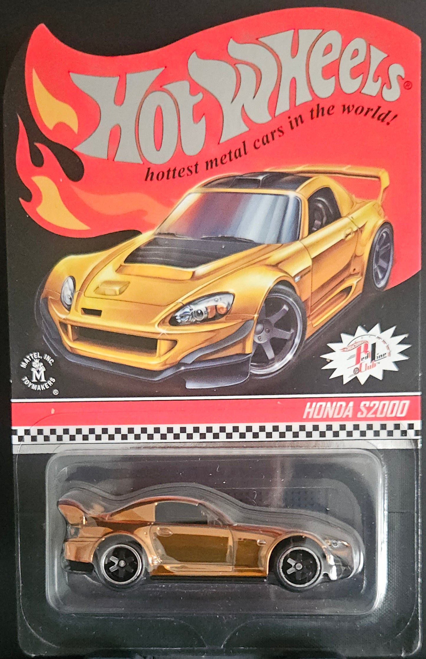 Hot Wheels RLC Burnt Orange Honda S2000