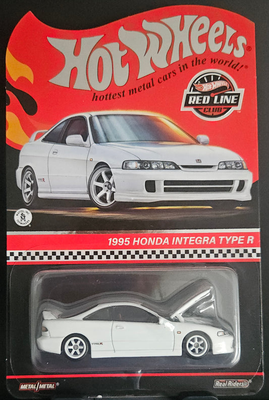 Hot Wheels RLC White Honda Integra Type-R