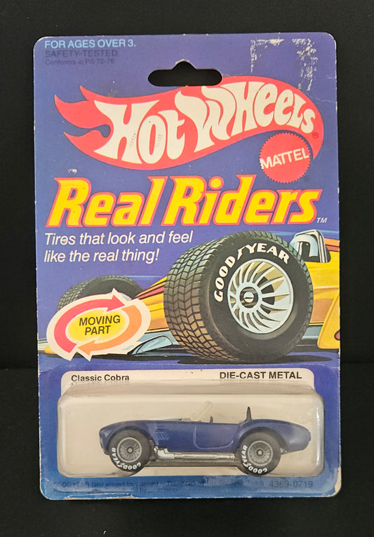Hot Wheels Real Riders - Classic Cobra - Circa 1982