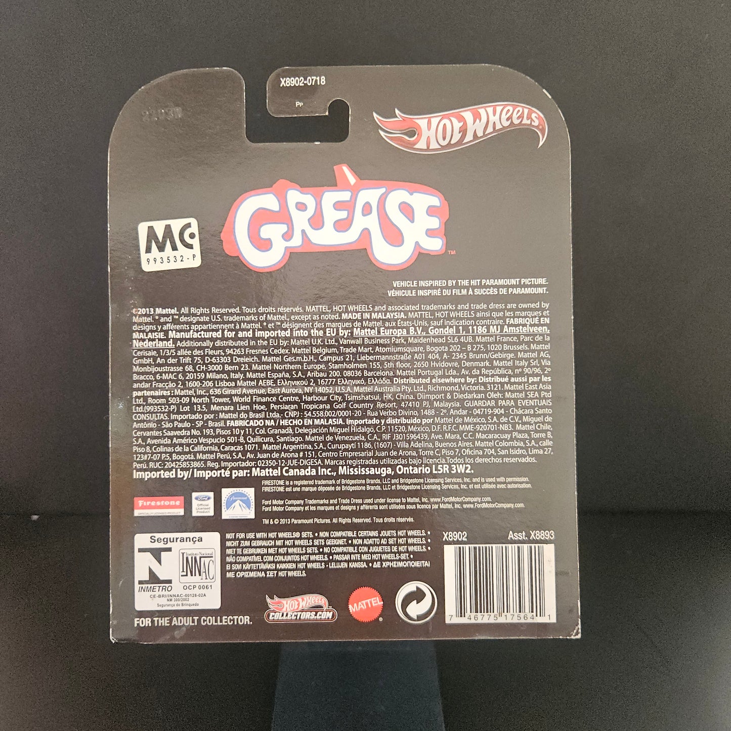 Hot Wheels Retro - GREASE - Greased Lightning