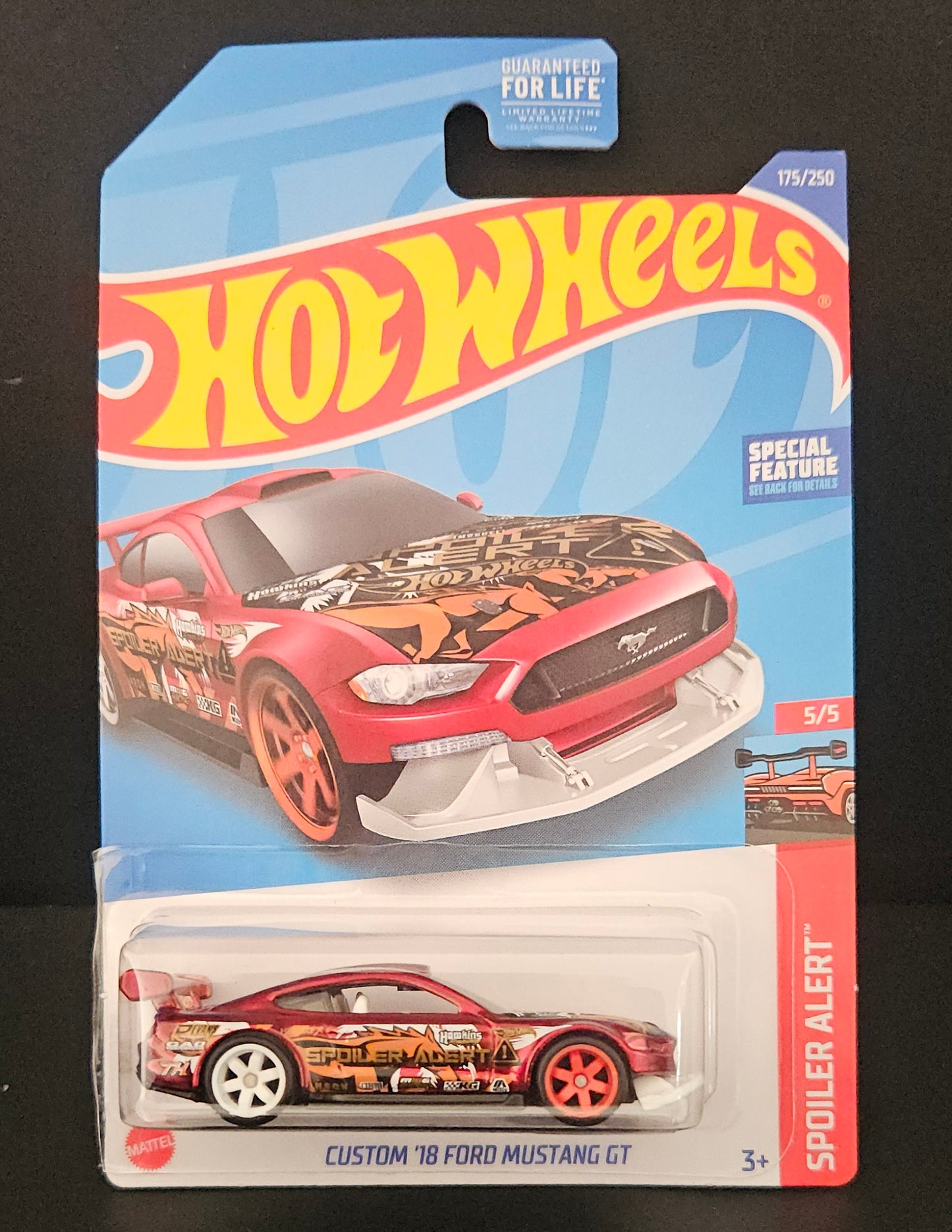 Hot Wheels Super Treasure Hunt - Custom '18 Ford Mustang GT - ERROR