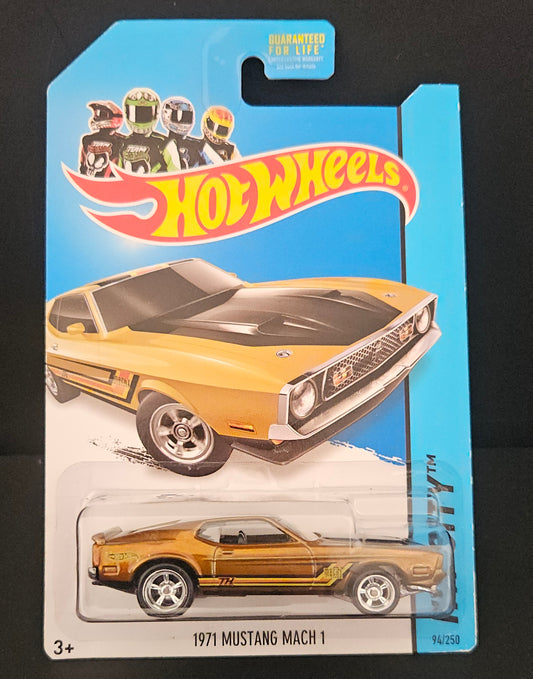 Hot Wheels Super Treasure Hunt - 1971 Mustang Mach 1