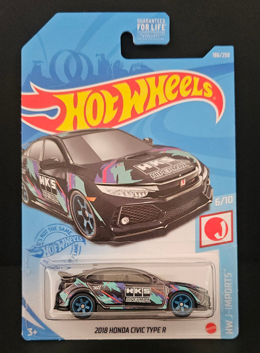 Hot Wheels Super Treasure Hunt - 2018 Honda Civic Type R