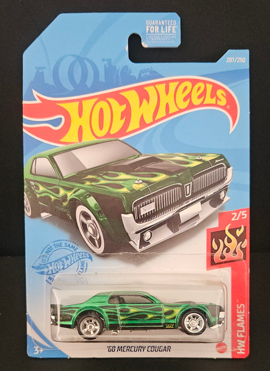 Hot Wheels Super Treasure Hunt - '68 Mercury Cougar Green