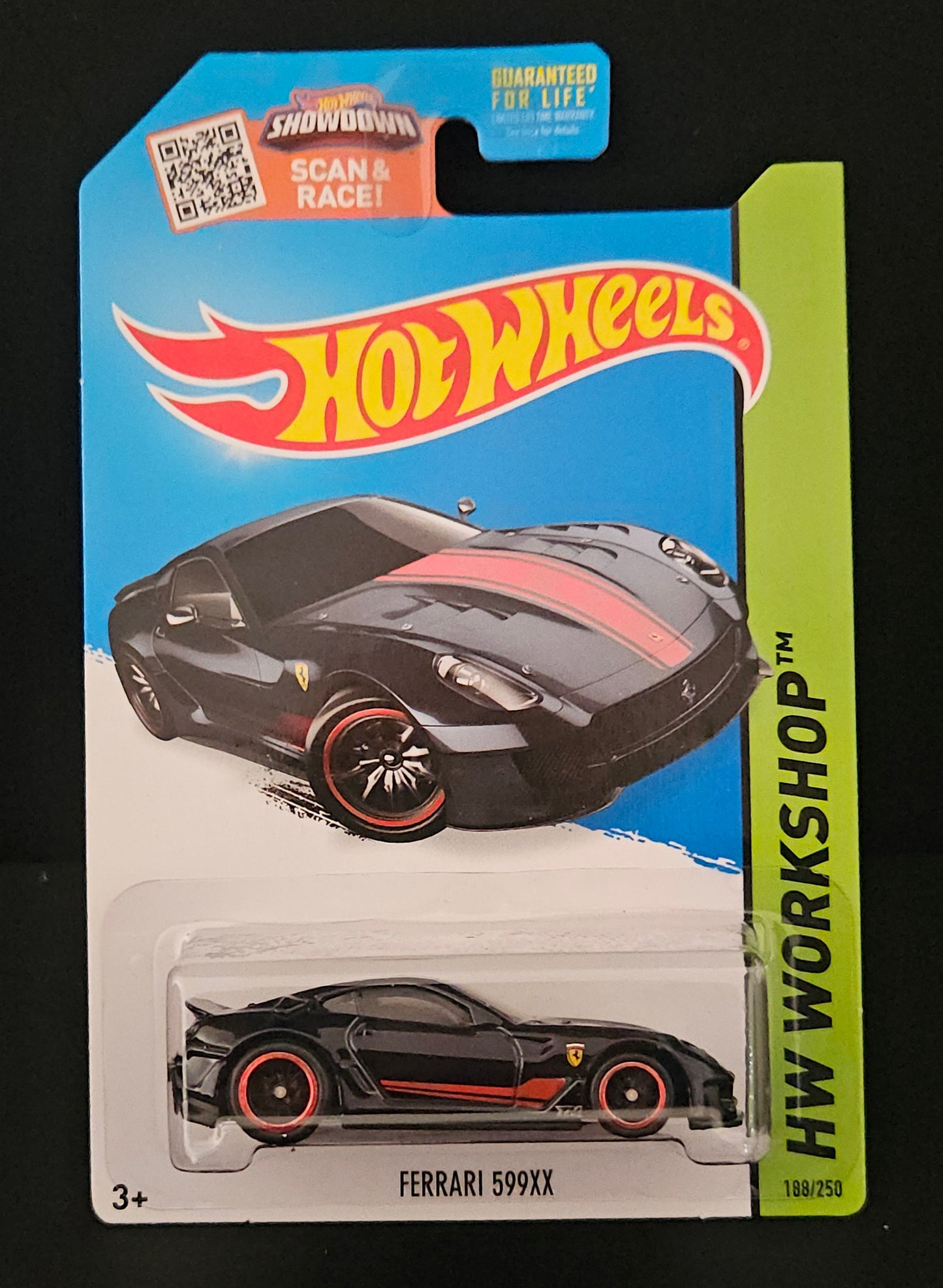 Hot Wheels Super Treasure Hunt - Ferrari 599XX Black