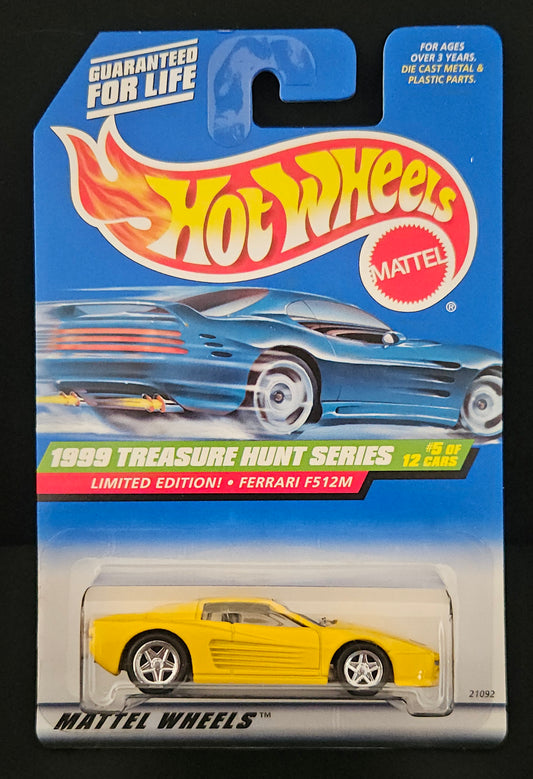 Hot Wheels 1999 Treasure Hunt - Ferrari F512M