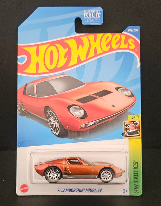 Hot Wheels Super Treasure Hunt - '71 Lamborghini Miura SV