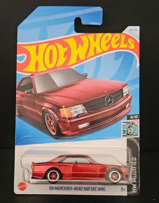 Hot Wheels Super Treasure Hunt - '89 Mercedes-Benz 560 SEC AMG