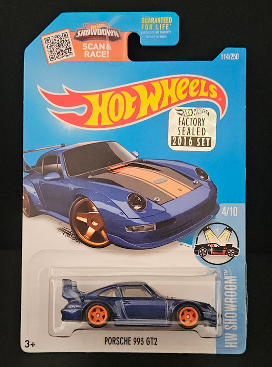 Hot Wheels Super Treasure Hunt - Porsche 993 GT2 - FACTORY SEALED