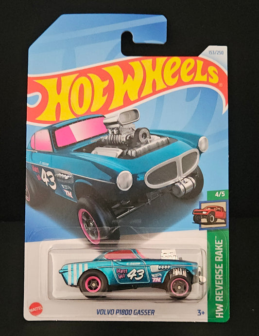 Hot Wheels Super Treasure Hunt - Volvo P1800 Gasser