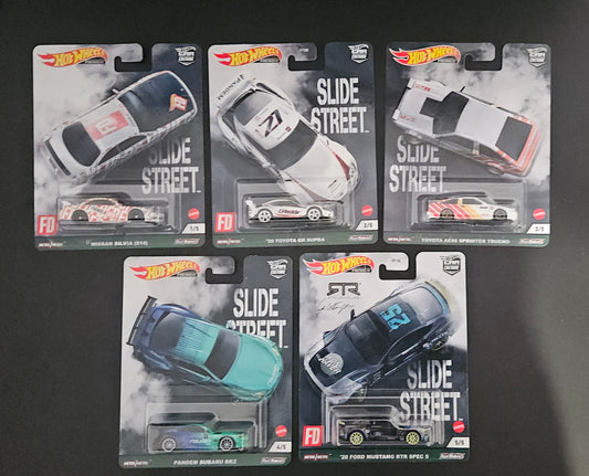 Hot Wheels Premium - Slide Street Full Set (2022)