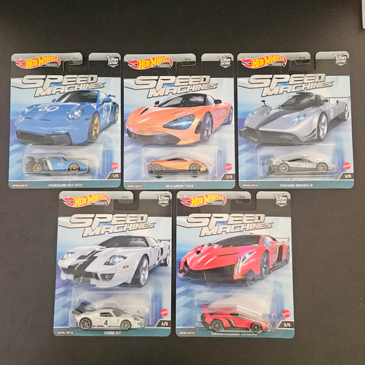 Hot Wheels Premium - Speed Machines - Circa 2023