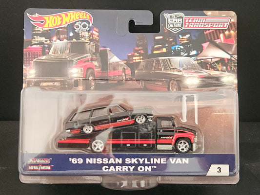 Hot Wheels Transporter #3- '69 Nissan Skyline Van / Carry On