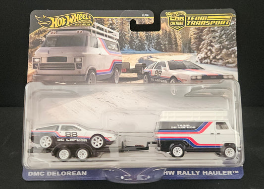 Hot Wheels Transporter #78 - DMC DeLorean / HW Rally Hauler