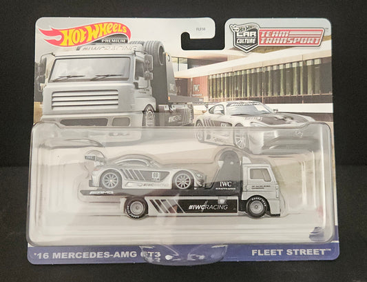 Hot Wheels Transporter #48 - '16 Mercedes-Benz GT3 / Fleet Street