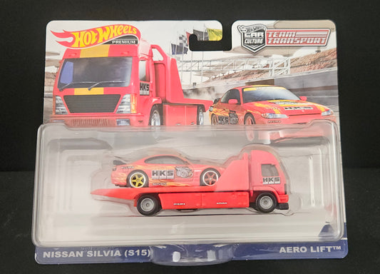 Hot Wheels Transporter #40 - Nissan Silvia (S15) / Aero Lift