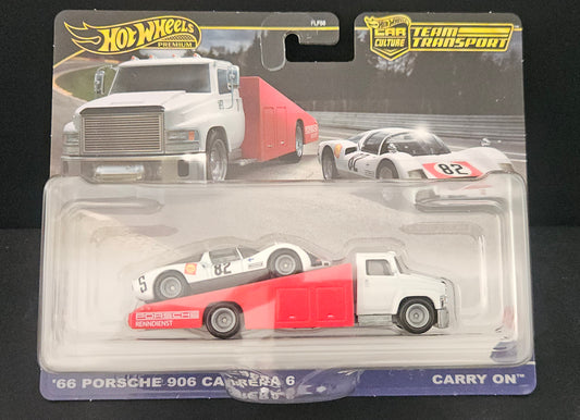 Hot Wheels Transporter #66 - '66 Porsche 906 Carrera / Carry On