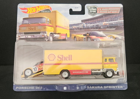 Hot Wheels Transporter #45 - Porsche 962 / Sakura Sprinter