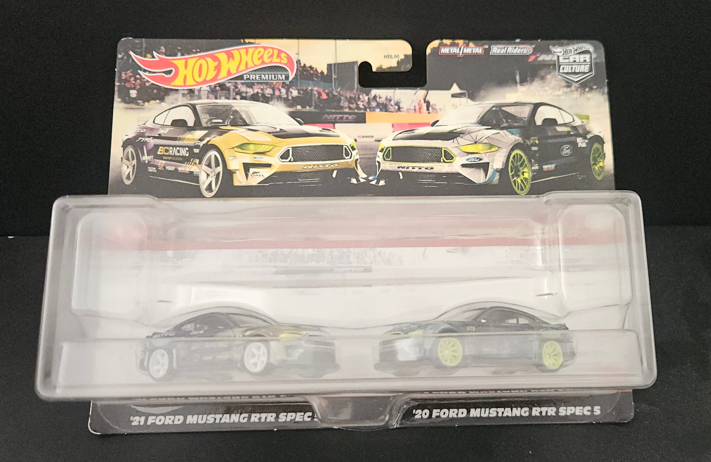 Hot Wheels Twin Pack - '21 Ford Mustang RTR Spec 5 / '20 Ford Mustang RTR Spec 5