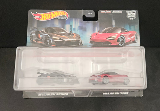 Hot Wheels Twin Pack - McLaren Senna / McLaren 720S