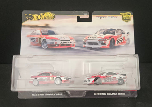 Hot Wheels Twin Pack - Nissan 240SX (S14) / Nissan Silvia (S15)