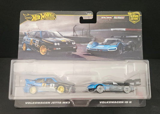 Hot Wheels Twin Pack - Volkswagen Jetta MK3 / Volkswagen ID R